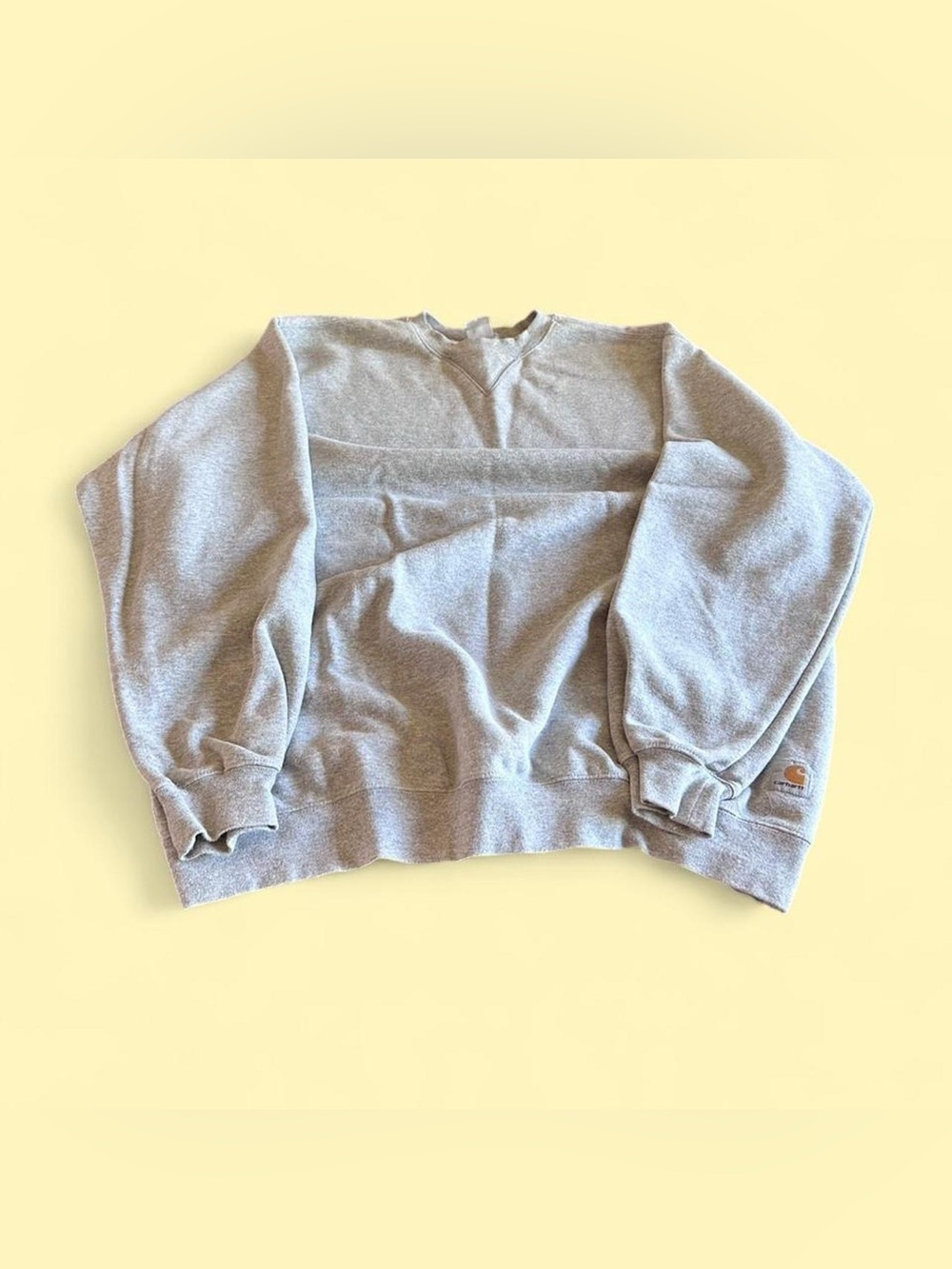 Vintage Carhartt Heavyweight Sweatshirt Gray Men’s 2XL Tall Workwear